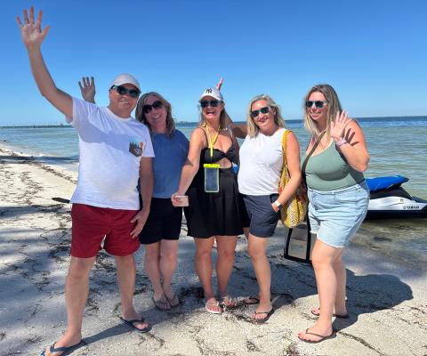Agents on the TTG Luxury Journey to Bradenton, Florida