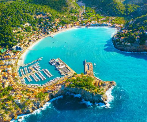 Port de Soller in Majorca