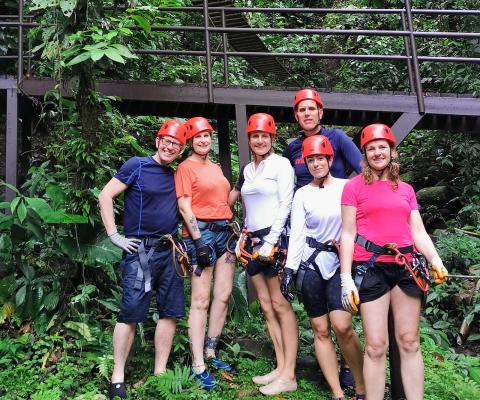 Canyoning in Costa Rica