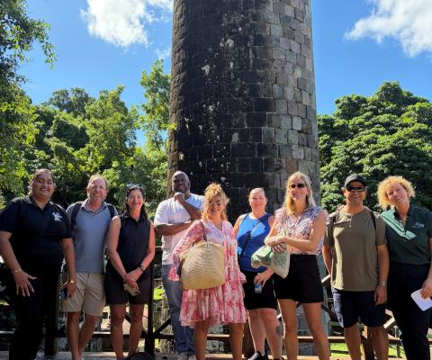 Agents Enjoying an Adventure Filled Fam to St. Kitts