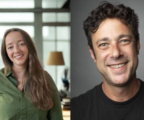 Heather Witten and Jesse Lepow