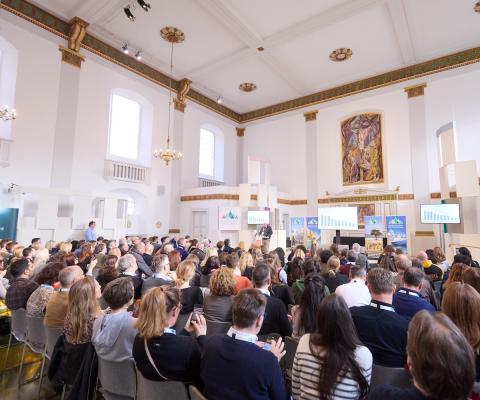 The audience at the Adventure Travel Networking Conference in 2025