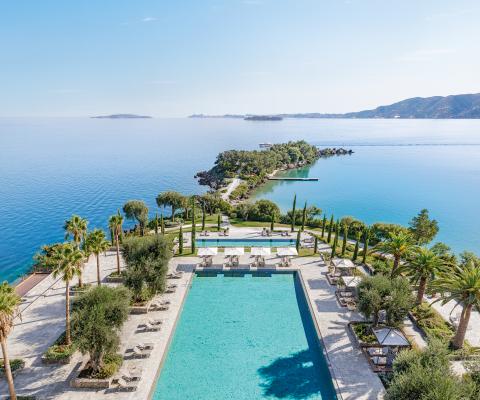 Pool at Corfu Imperial Corfu Imperial a Grecotel Resort to Live