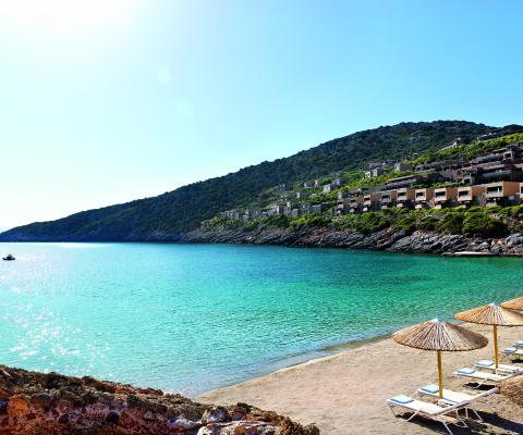 Beach at Daios Cove Crete