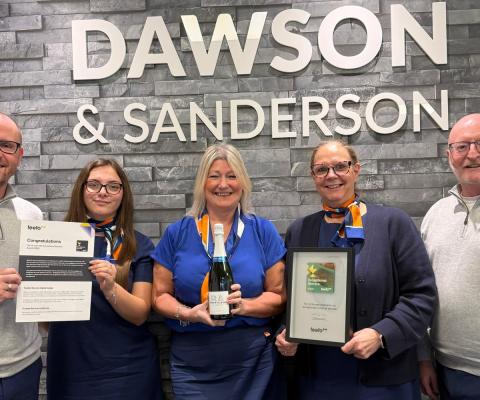 Dawson and Sanderson has been honoured by Feefo