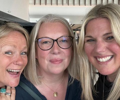 Johanna Franks, Sarah Holstead and Katie Woods