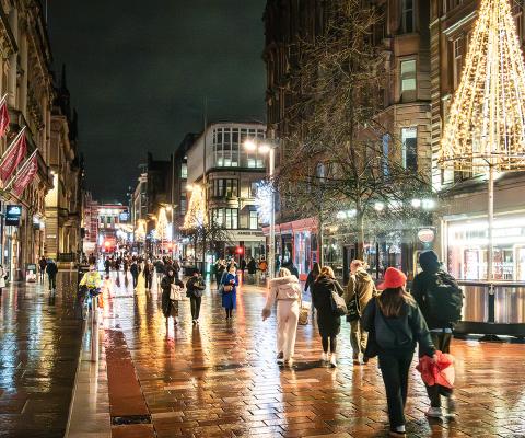 Glasgow high street