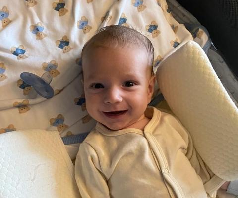 Baby Maverick Corin, who needs an urgent heart transplant