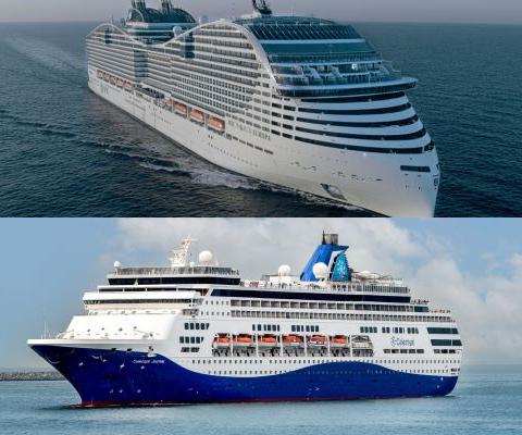 MSC World Europa and Celestyal Journey