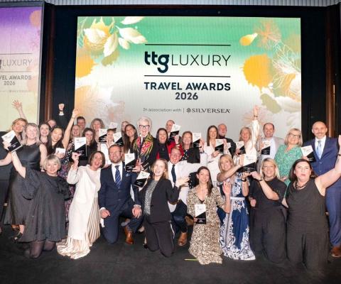 TTG Luxury Travel Awards 2026 winners on stage