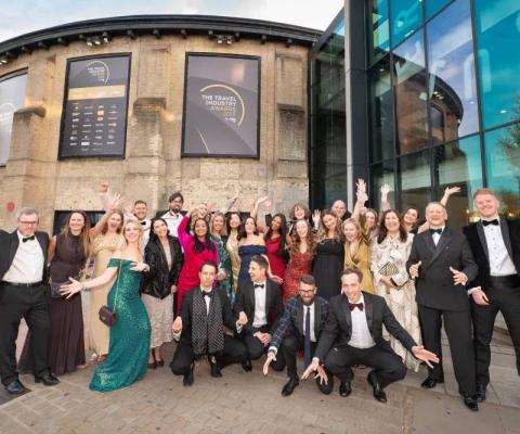 Team TTG pictured before the Travel Industry Awards 2025