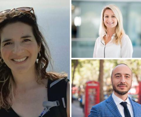 Headshots from Exodus Travels, Carnival UK and King's College London