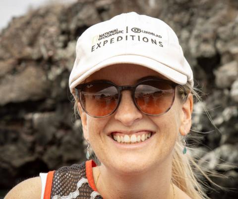 Headshot of Nat Geo-Lindblad's UK head of sales Danielle Bates