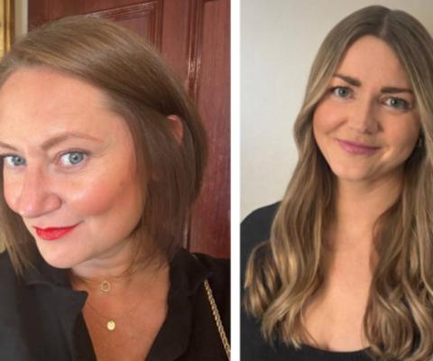 Emma Hilton and Mikaela Mills