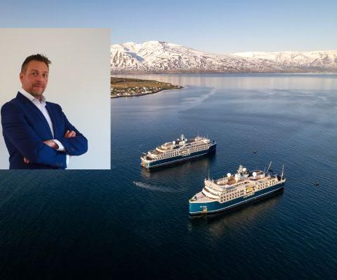 Mario Bounas with Swan Hellenic ships