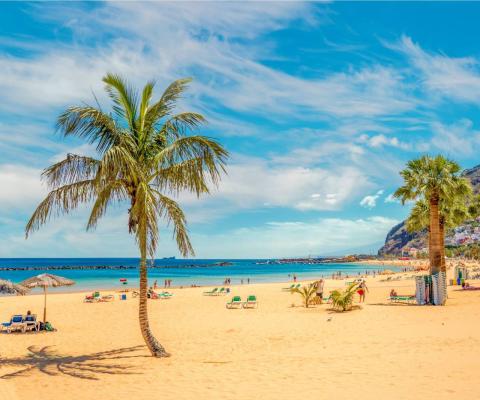 Teresitas Beach in Tenerife