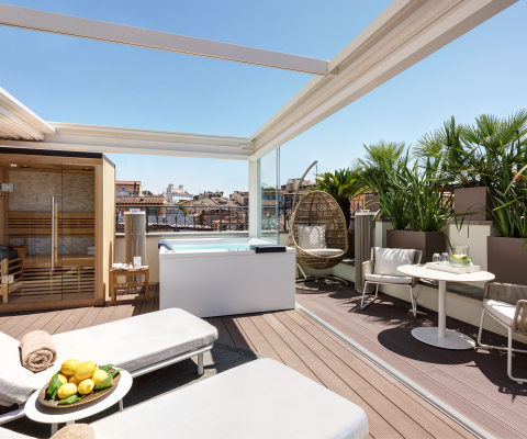 The First Arte, Rome by The Pavilions - Spa Suite Terrace