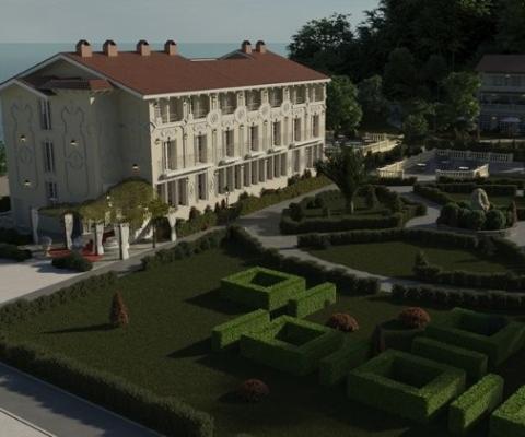 Luze Hotels, San Sebastian aerial image.