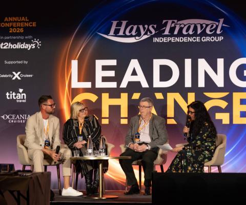 Agent panel at 2026 Hays Travel Independence Group conference