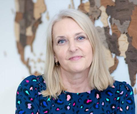 AWTE's new chair, Debbie O'Neill