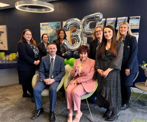 Downe Travel's anniversary celebrations