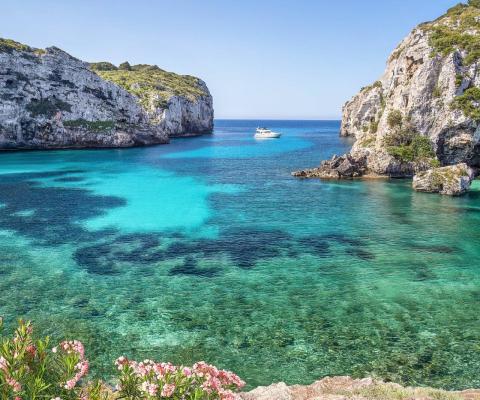 Cales Cove in Menorca