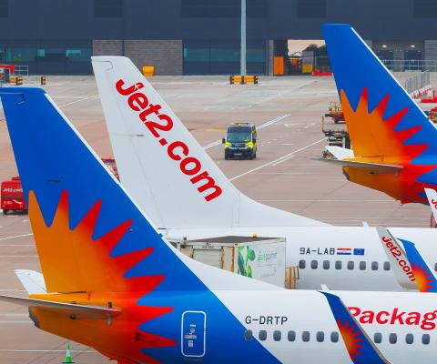 Jet2 aircraft at the stand