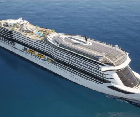 Meyer Werft battery-powered cruise ship concept Project Vision