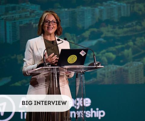 Lo Bue-Said delivered the opening address at the 2026 Advantage conference
