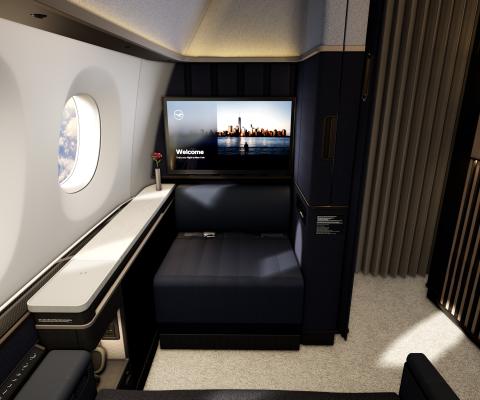 The new Lufthansa Allegris First Class Suite