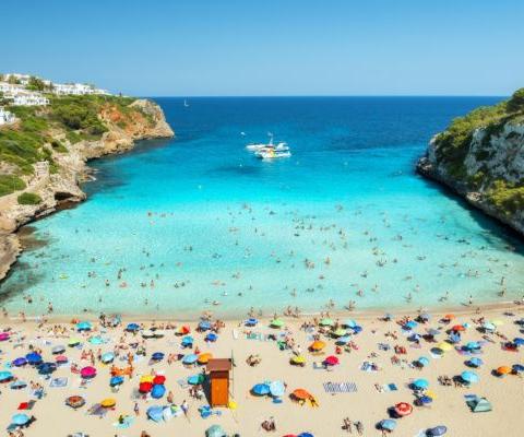 A Majorcan beach