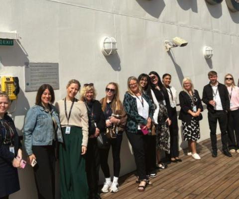 QM2 ship visit 