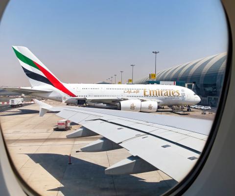 Emirates plane