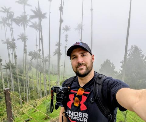 Explore Worldwide’s Chris Ellis in Colombia