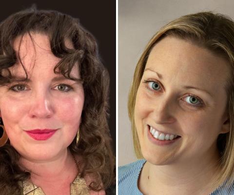 Annika Nickson (left) and Marie Rowe (right)