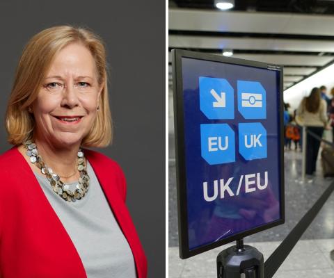 Ruth Cadbury MP has pressed the transport sec on the UK's negotiations with the EU over EES
