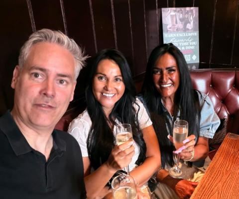 Jai Porter with Michelle Shone and Jacqui Bowring