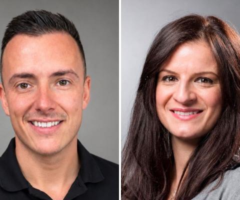 Kuoni's Adam Morris and Lori Scannella