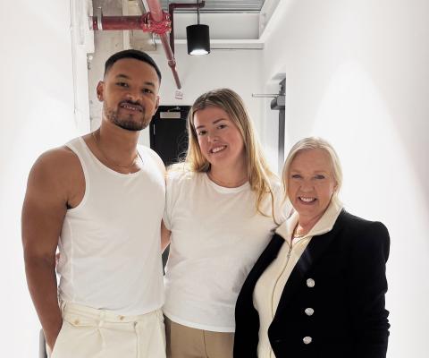 Louise Truman, Steven Bartlett and Deborah Meaden