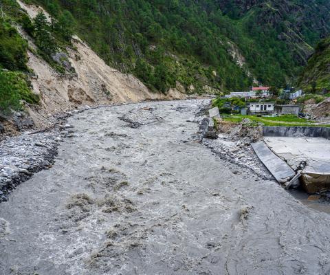 Nepal's Rasuwa region has been heavily impacted by the flash floods