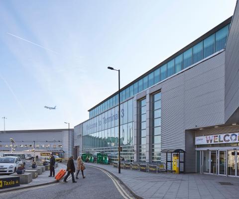 Manchester airport exterior