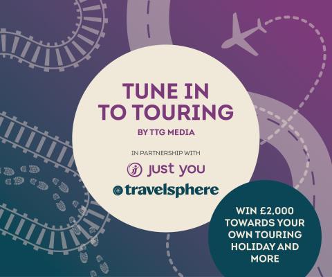 Graphic for Tune in to Touring campaign