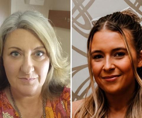 Sarah Gill and Eleanor Eccles