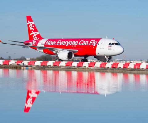 Air Asia aircraft