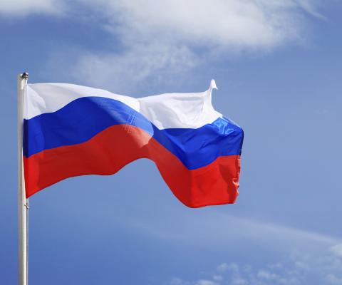 Russian flag (stock)