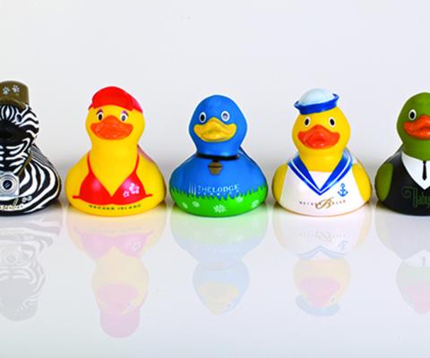 Virgin limited edition ducks