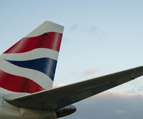 British Airways (BA) tailfin