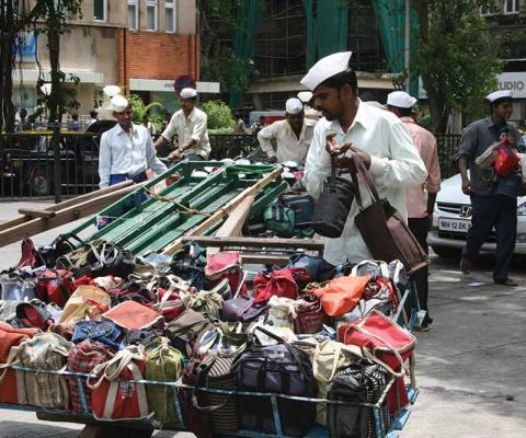 Mumbai market seller