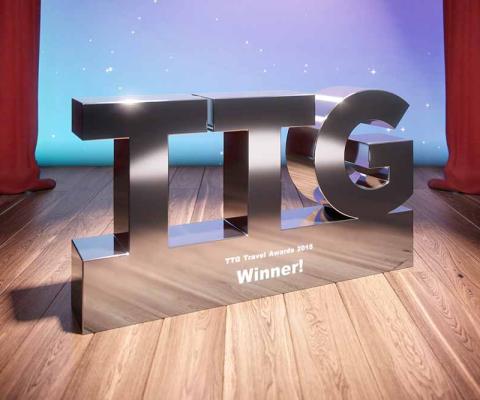TTG Travel Awards winners trophy