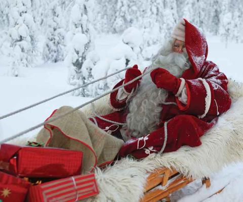 Meeting Santa Claus